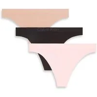 Calvin Klein Underwear Tanga THONG 3 PK (Packung, 3-St) Mit geradem Abschluss