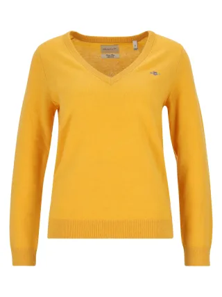 GANT - EXTRAFINE LAMBSWOOL V-NECK - Gr. - XXL