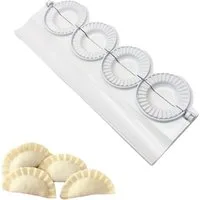 FELIXLEO Nudelmaschine 2er Dumpling Maker Ravioli Former Teigtaschenform Kunststoff