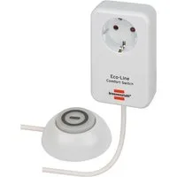 Brennenstuhl Eco Line Comfort Switch Adapter EL CSA 1 Stromadapter, 150 cm