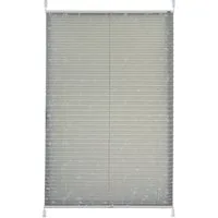 K-HOME Plissee Klemmfix Elba, Lichtschutz, ohne Bohren, Klemmfix, Lichtschutz, ohne Bohren, verspannt, bedruckt