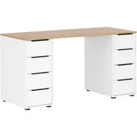 Schildmeyer Schreibtisch Elma, Schreibtisch, Made in Germany, B: 140 cm, Solide Verarbeitung - Dieses Produkt ist in Deutschland gefertigt