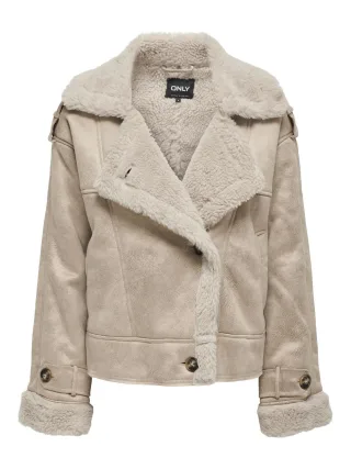 ONLY - ONLYLVA FAUX SUEDE BONDED JACKET CC OTW - Gr. - M