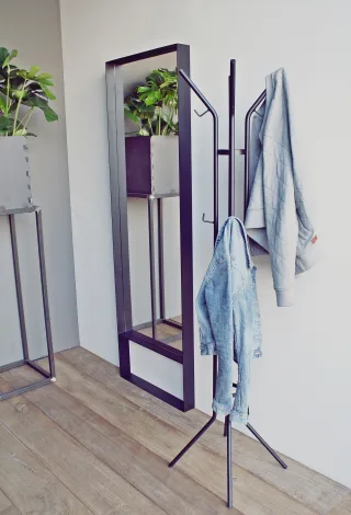 Spinder Design Garderobenständer "JESSY" Metall, Höhe 170 cm