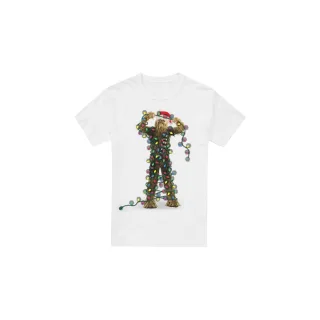Star Wars - T-Shirt für Herren - weihnachtliches Design (Weiß)