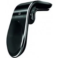 SWISSTEN Handy-Halterung Magnetic Car Holder Easy Mount Schmaler Magnet-Halter für Smartphones