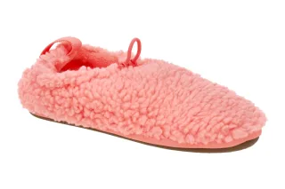 UGG 1143952 SHPN Plushy Slipper Starfish Pink Hausschuhe Wolle Lyocell