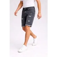 S&S Jeansshorts Herren Jeans Shorts Bermuda Hosen (Packung, 1-tlg., jeans shorts herren) Bermuda Jeans Short gerade geschnittene kurze Beine
