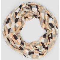 s.Oliver Loop Snood, Loop-Schal mit All-over-Grafikprint