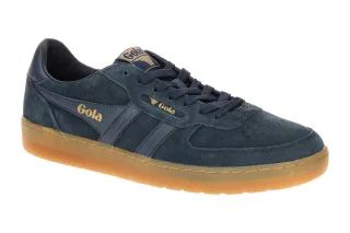 Gola CMB571DC Hawk Suede 86 Herren Sneaker navy/gum Highlight: Velourleder + ...