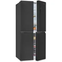 exquisit Multi Door MD425-150-040C inoxlook-az, 180 cm hoch, 79 cm breit