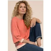 bianca Strickpullover RABEA in kuscheligem Feinstrick in Trendfarbe