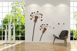 Wandtattoo Pusteblume