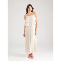 Vila Maxikleid Chiffan (1-tlg) Volant