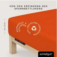 Schlafgut Spannbettlaken Cool Contact, Microfaser, Gummizug: rundum, (1 Stück), 100% gekämmte Mikrofaser