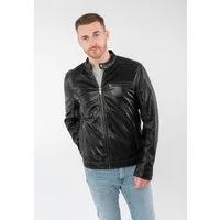 Mauritius Lederjacke MMOrvay mit Bikerkragen