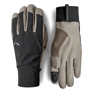 SALEWA - Ortles Durastretch Handschuhe - Schwarz (Gr.S)
