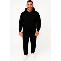 Banco Freizeitanzug Herren 2- teilig Trainingsanzug- Hoodie mit Kapuze und Sweatpant, Besteht aus Hoodie mit Kapuze und Sweatpants