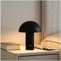 s.Oliver LED Tischleuchte Hillu, Dimmer, Dimmfunktion, Ein-/Ausschalter, USB-Anschluss mit Ladefunktion, USB-Ladefunktion, mehrere Helligkeitsstufen, LED fest integriert, warmweiß - kaltweiß, dimmbar, Typ-C-Ladekabel, CCT, Akku, Tischlampe kabellos, 