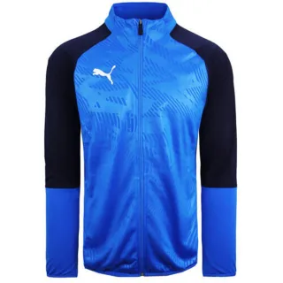 Puma Drycell Long Sleeve Reißverschluss UP Blue Herren Football Track Jacket 656265 02