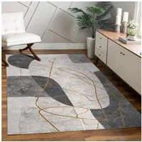 Paco Home Teppich Tuana 217, rechteckig, Höhe: 15 mm, Kurzflor, modernes 3D-Design, Wohnzimmer