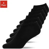 SNOCKS Sneakersocken kurze Socken für Herren & Damen (6-Paar) aus Bio-Baumwolle, für jeden Schuh und Anlass