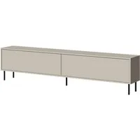 MIRJAN24 TV-Schrank Masha 200 2D (mit zwei Klappen) 200x30x47 cm, Gasdruckfeder