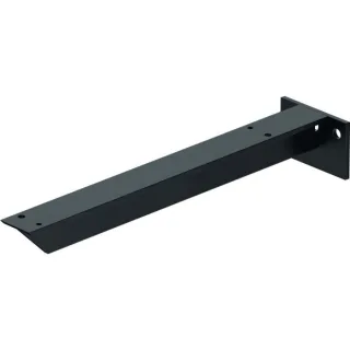 Duravit Konsolenträger UV992600000 9x42cm, T-förmig, pulverbeschichtet, Diamantschwarz
