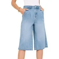Friends Like These 3/4-Jeans Friends Like These Regular Fit Jeans, Bundfalten (1-tlg)