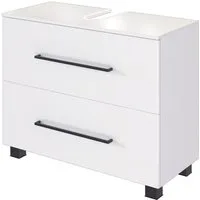 welltime Waschbeckenunterschrank Luena Breite 70 cm, mit Siphonausschnitt