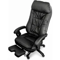 @tec Massagesessel Bürostuhl mit Massagefunktion Shiatsu & Wärmefunktion TIGA deluxe, Komfort und Entspannung für Büro, Homeoffice, TV und lange Sitzzeiten