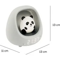 BigBen Kinderwecker Kids Wecker mit Nachtlicht Panda Nest MYKO Hi Buddies! AU390599