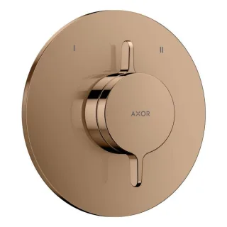 hansgrohe AXOR One Mischer 48415300 Unterputz für 2 Funktionen, polished red gold
