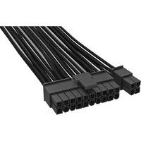 CB-6620 1 x P20 + 4 610mm, Kabel schwarz, 610 mm