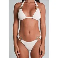Moda Minx Bikini-Hose (1-St., Panty) mit strukturiertem Scrunch-Material