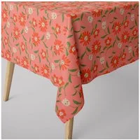 SCHÖNER LEBEN. Tischdecke Tischdecke abwaschbar Blumen rosa div. Größen von SCHÖNER LEBEN., abwaschbar