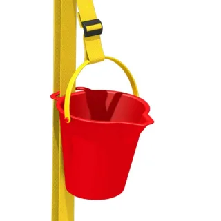 Wickey Xtra-Lift Eimer Modul für Spieltürme - Wetterfester Flaschenzug 210 cm - Kinder Spielzeug Hebesystem für Sand & Spielzeug bis 2 kg - Wickey