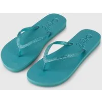 O'Neill PROFILE GLITTER SANDALS Zehentrenner sportlicher Stil, leicht profilierte Gummisohle, ohne Verschluss