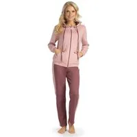 Consult-Tex Hausanzug Damen Hausanzug Homewear Suit (Spar-Set, 1 Stück) Freizeitanzug / Hausanzug mit Streifenmuster