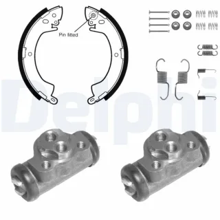 Delphi Bremsbacken hinten Mitsubishi L L200 Pajero 970