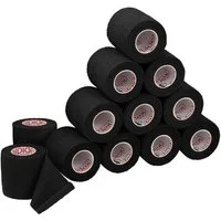 ALPIDEX Bandage 12 Rollen Haftbandage 5 cm x 4.5 m selbstklebender Verband
