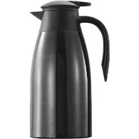 Rungassi Isolierkanne Thermoskanne Isolierkanne Kaffeekanne 2 Liter CF-ThERM2 Schwarz