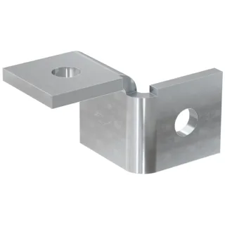Fischer Mehrdimensionaler Winkel FUF 180°L galvanisch verzinkt - 504379