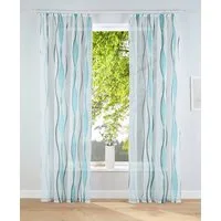 OTTO home Gardine Dimona (2 St), Kräuselband, transparent, Voile, 2er-Set, Bestseller, Polyester, Wellen