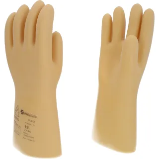 KS TOOLS Elektriker-Schutzhandschuh mit Schutzisolierung. weiß weiß 12 - 117.0059