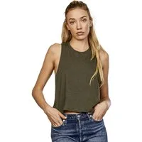 Bella + Canvas Crop-Top leichtes, bauchfreies Damen Tanktop / Cropped Tank Top im 1er/2er-Set (1-tlg) S bis XL
