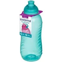 sistema Trinkflasche Sistema 330ml Twist `N` Sip Squeeze Bottle - Minty Teal