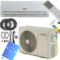 Apex Split-Klimagerät 4 in1 Klimaanlage Split Klimagerät 12000 BTU Heizfunktion 56189