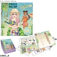 Depesche Stickerbuch TOPModel Dress Me Up Stickerbuch Safari – 11 Stickerbogen