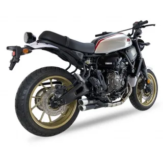 % % Sport Auspuff Komplettanlage IXIL Hyperlow XL Black Yamaha XSR 700 /A2 Bj.2021-2024 EURO5 /+KAT